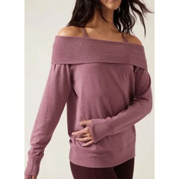Athleta Studio Barre II Sweatshirt size Small - Picture 1 of 8